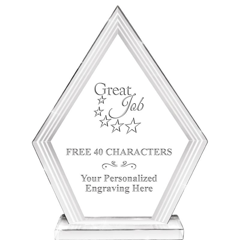 8" INFINITY PEAK CRYSTAL