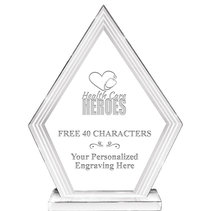 8" INFINITY PEAK CRYSTAL