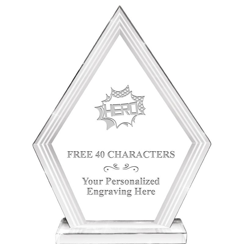 8" INFINITY PEAK CRYSTAL