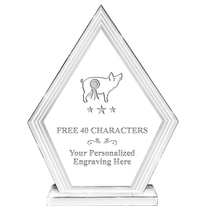 8" INFINITY PEAK CRYSTAL