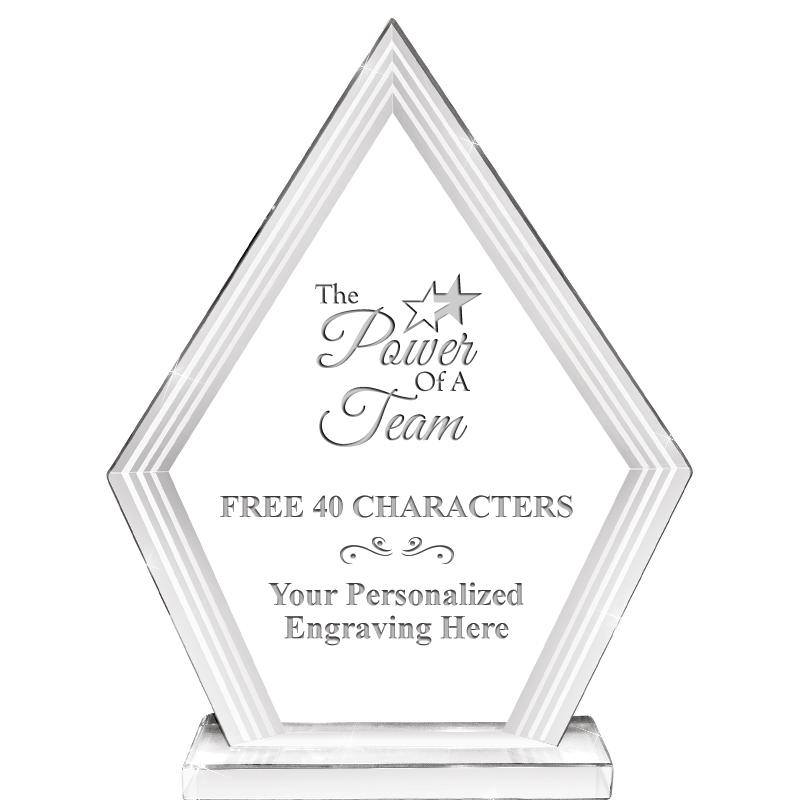 8" INFINITY PEAK CRYSTAL