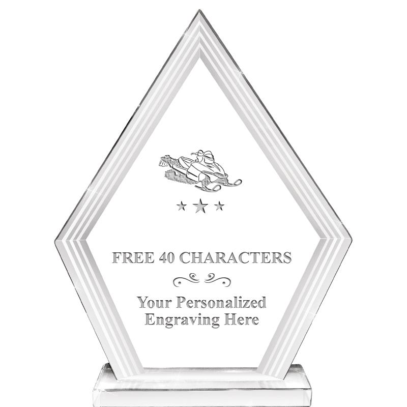 8" INFINITY PEAK CRYSTAL