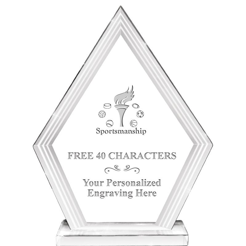 8" INFINITY PEAK CRYSTAL