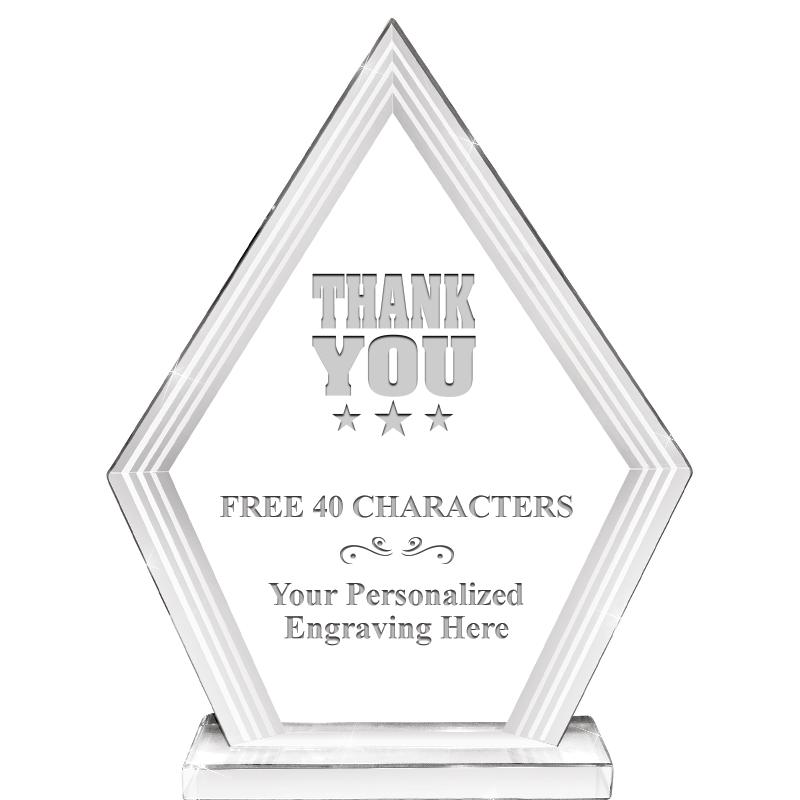 8" INFINITY PEAK CRYSTAL