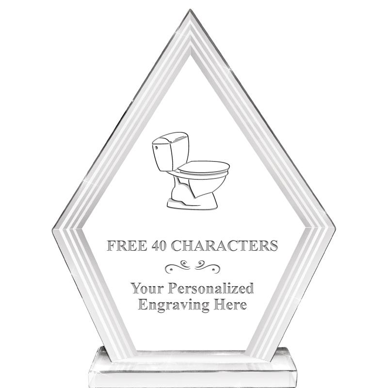 8" INFINITY PEAK CRYSTAL