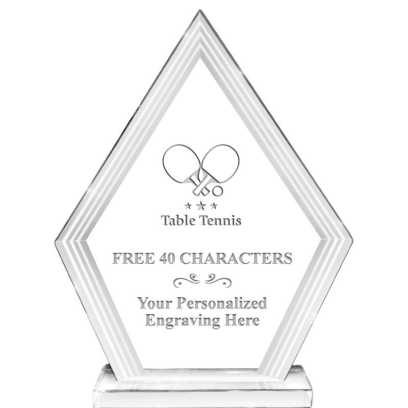 8" INFINITY PEAK CRYSTAL