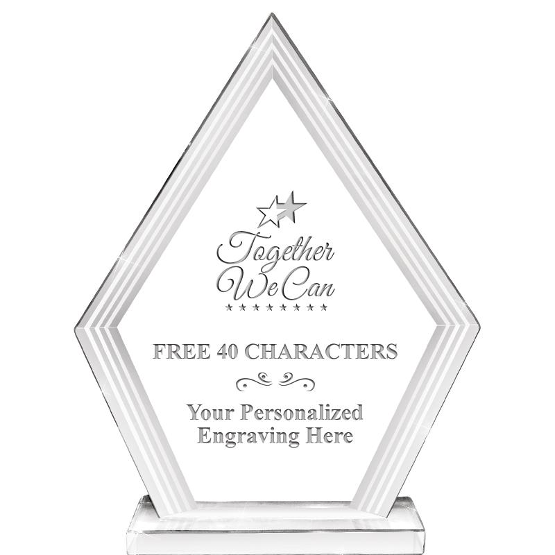 8" INFINITY PEAK CRYSTAL