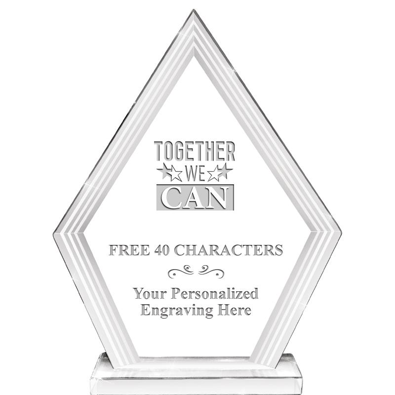 8" INFINITY PEAK CRYSTAL