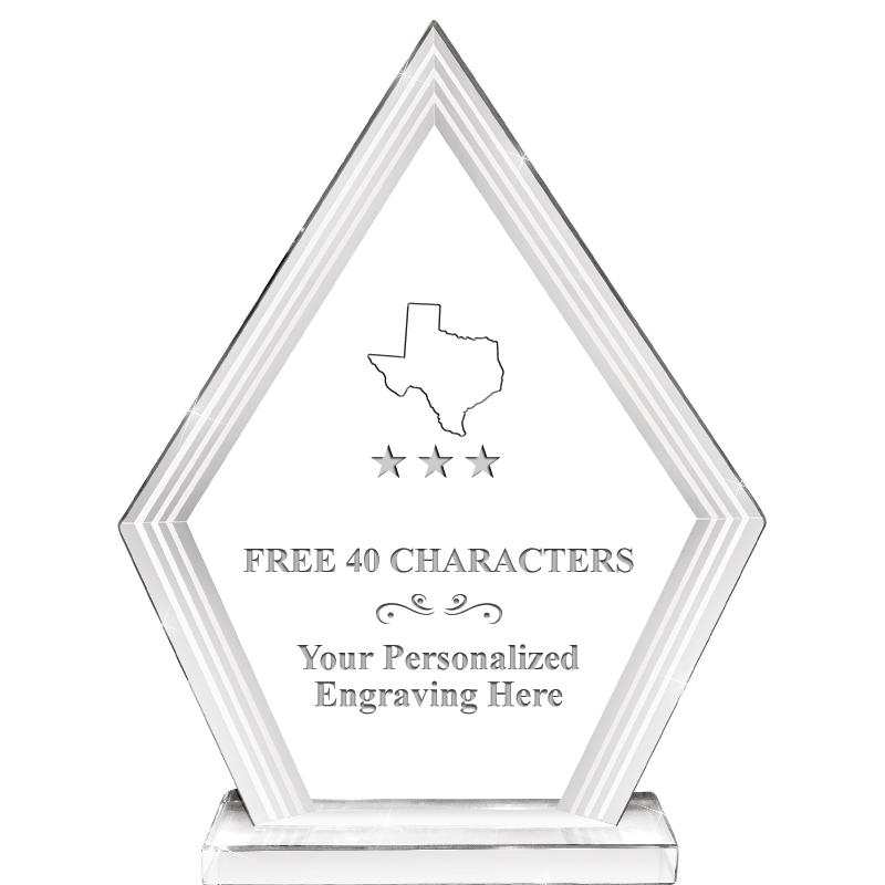 8" INFINITY PEAK CRYSTAL