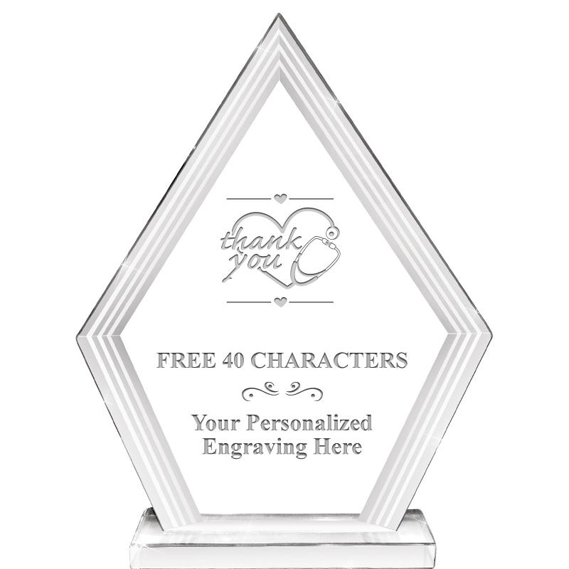 8" INFINITY PEAK CRYSTAL