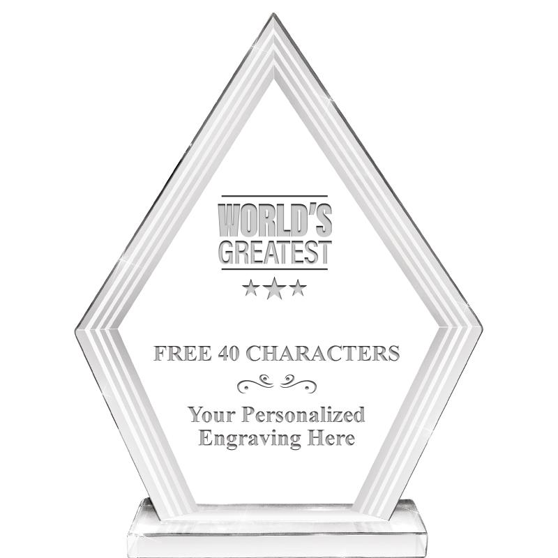 8" INFINITY PEAK CRYSTAL