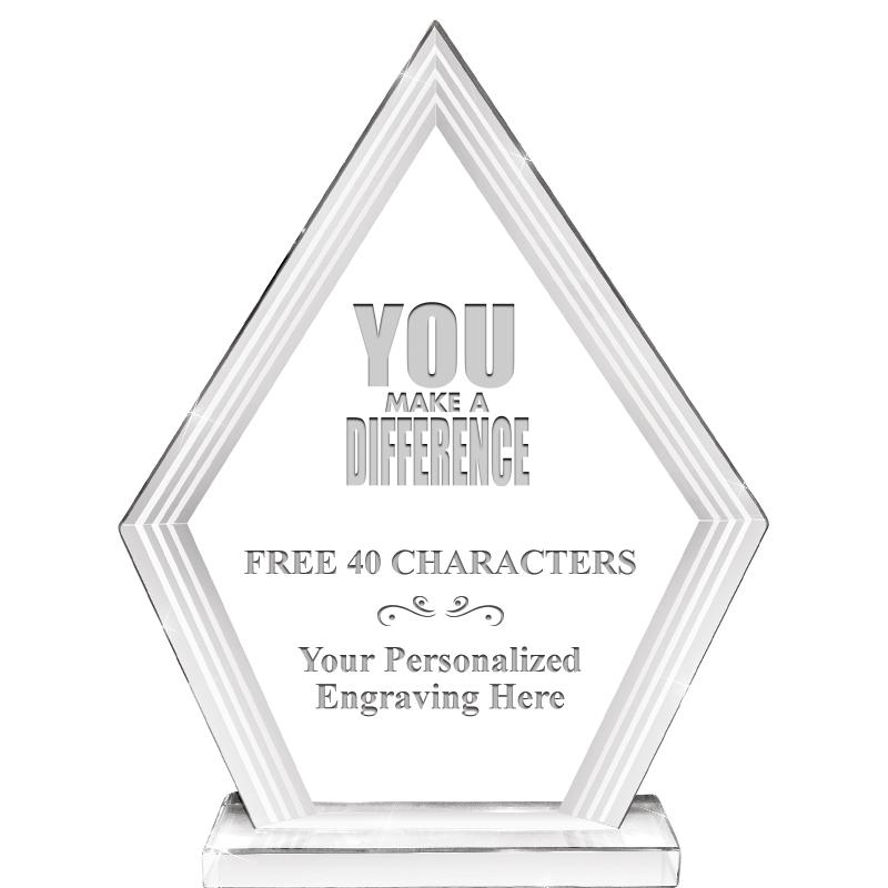 8" INFINITY PEAK CRYSTAL