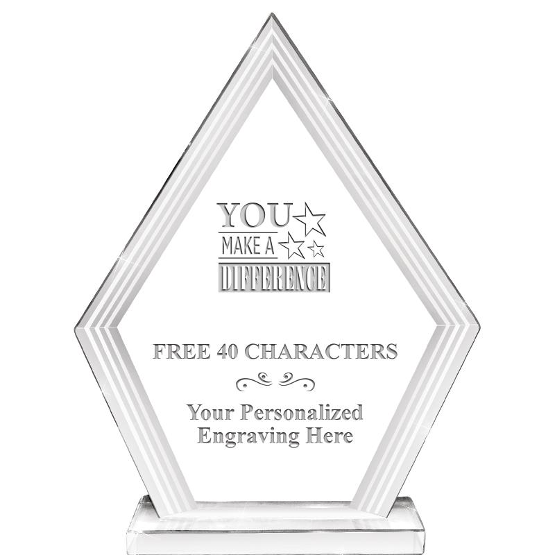 8" INFINITY PEAK CRYSTAL