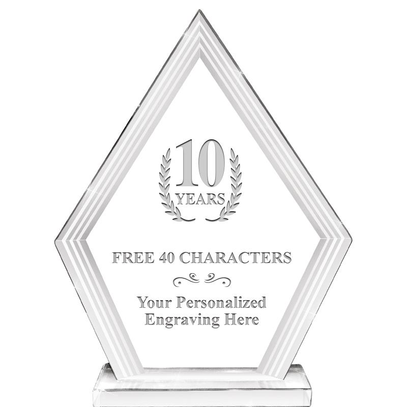 8" INFINITY PEAK CRYSTAL