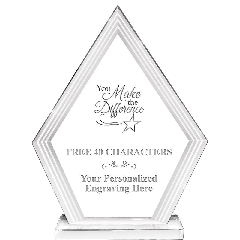 8" INFINITY PEAK CRYSTAL