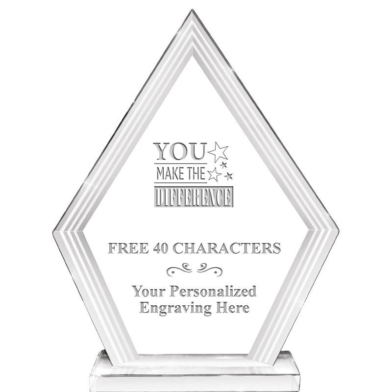 8" INFINITY PEAK CRYSTAL