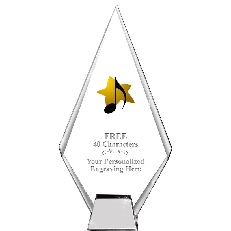 9.5" PEAK ICONIC CRYSTAL