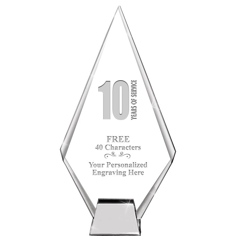 9.5" PEAK ICONIC CRYSTAL