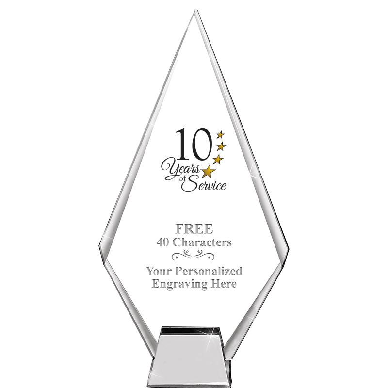 9.5" PEAK ICONIC CRYSTAL