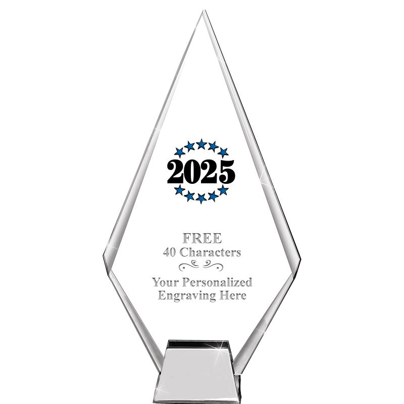 9.5" PEAK ICONIC CRYSTAL