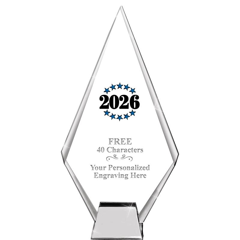 9.5" PEAK ICONIC CRYSTAL