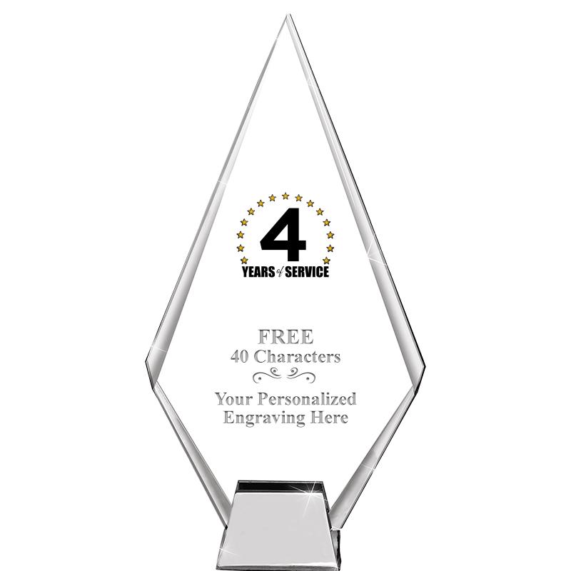 9.5" PEAK ICONIC CRYSTAL