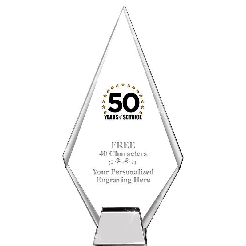 9.5" PEAK ICONIC CRYSTAL