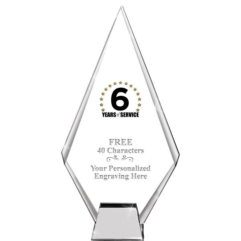 9.5" PEAK ICONIC CRYSTAL