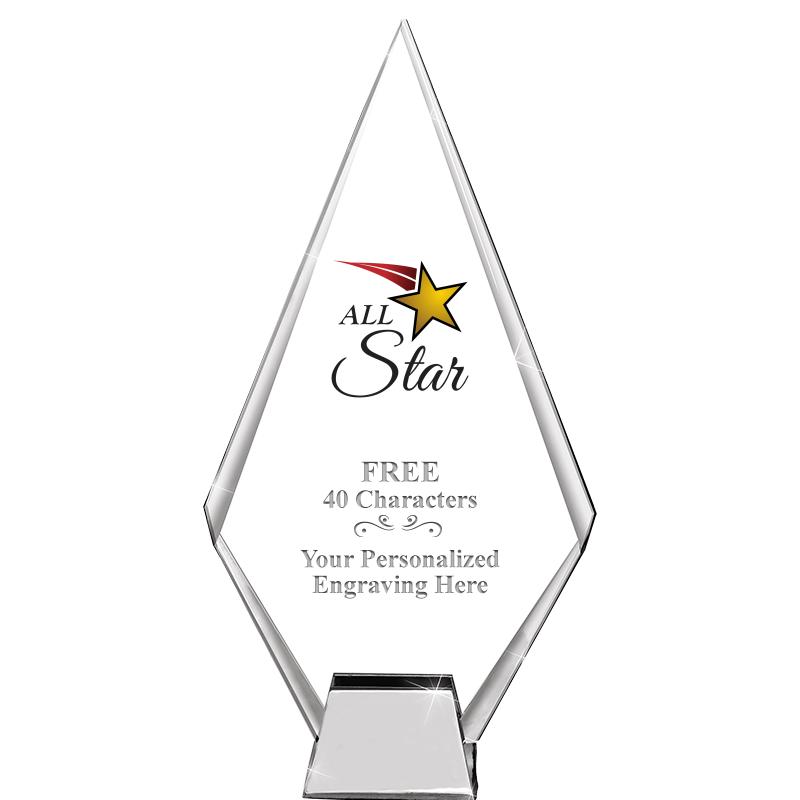 9.5" PEAK ICONIC CRYSTAL