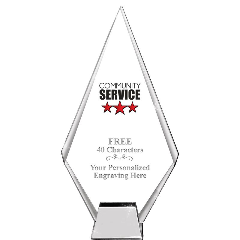 9.5" PEAK ICONIC CRYSTAL