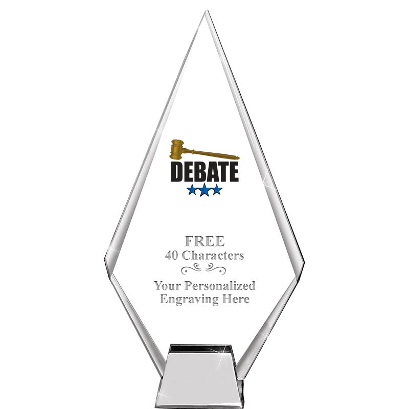 9.5" PEAK ICONIC CRYSTAL