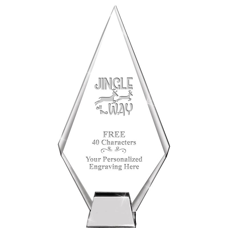 9.5" PEAK ICONIC CRYSTAL