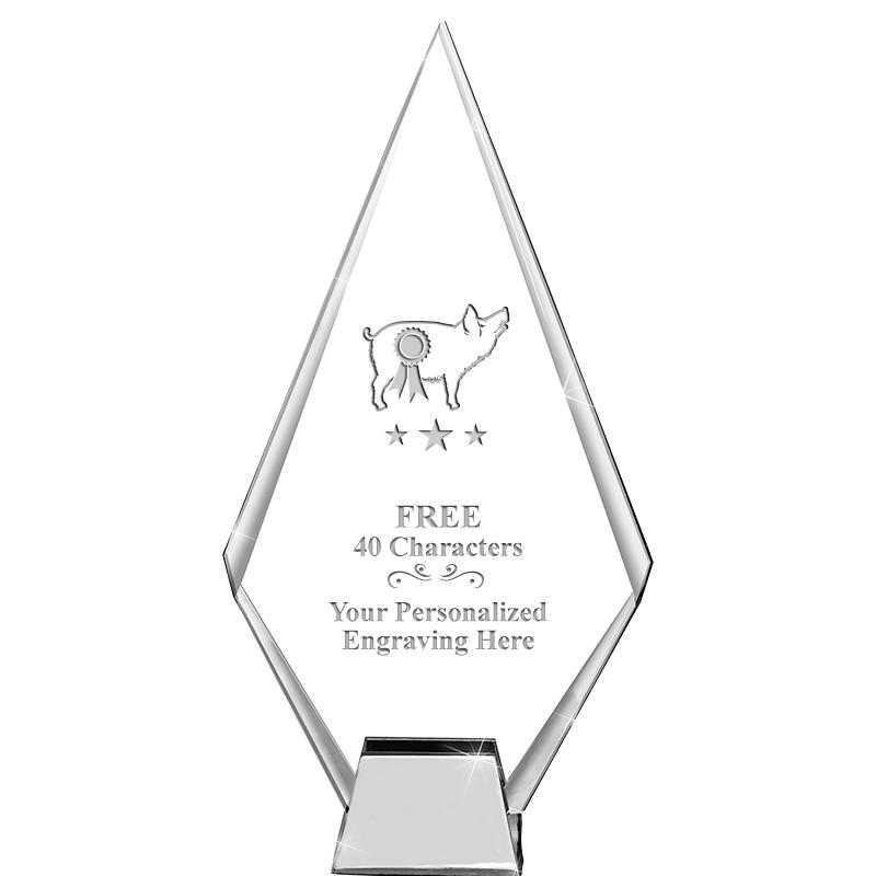 9.5" PEAK ICONIC CRYSTAL