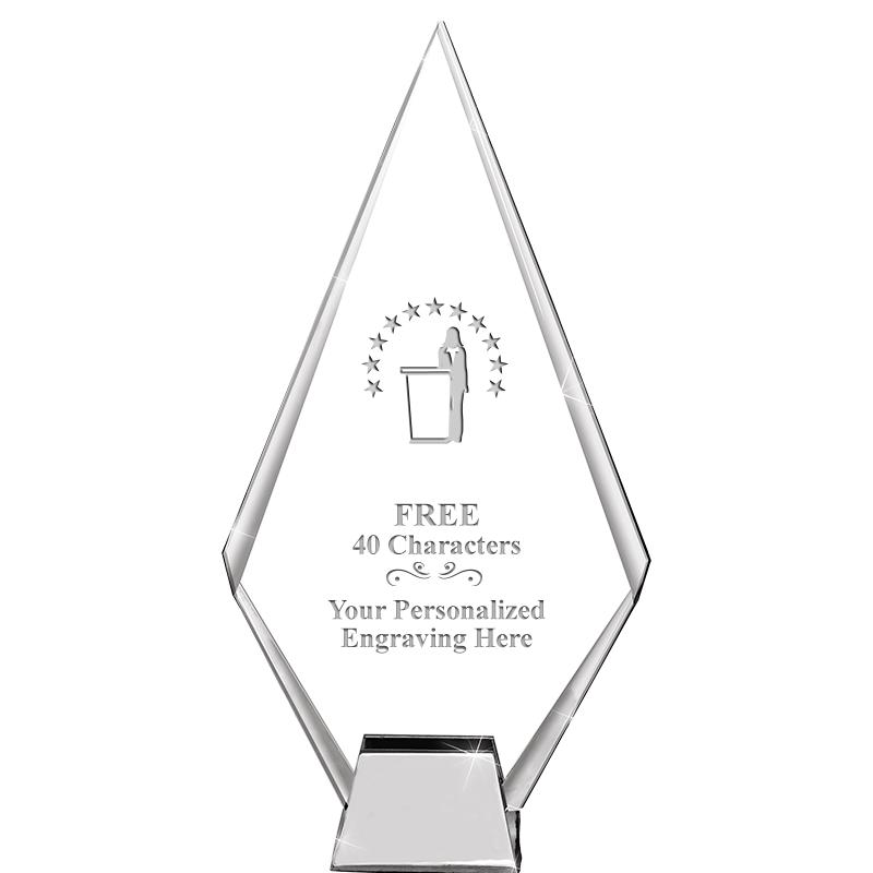 9.5" PEAK ICONIC CRYSTAL