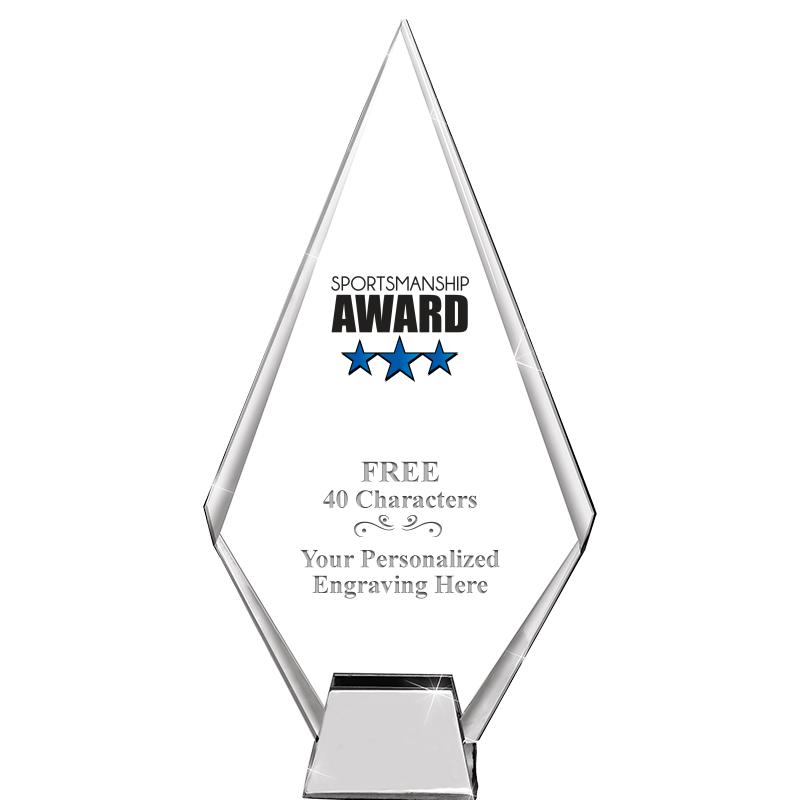 9.5" PEAK ICONIC CRYSTAL