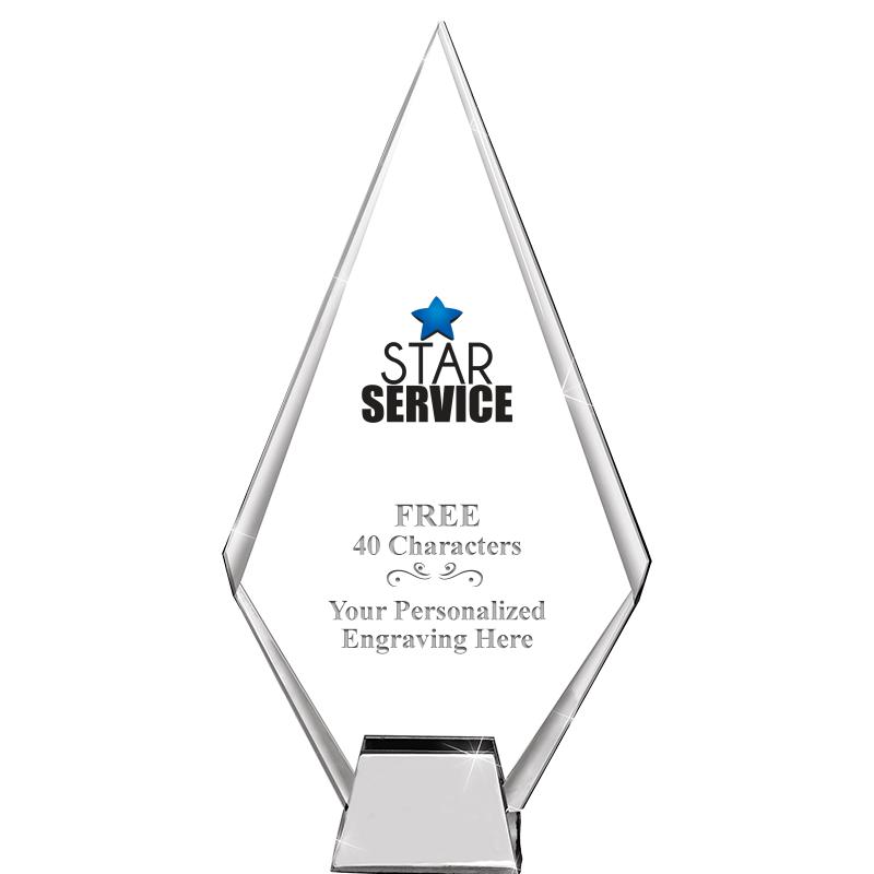 9.5" PEAK ICONIC CRYSTAL