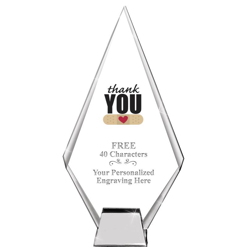 9.5" PEAK ICONIC CRYSTAL