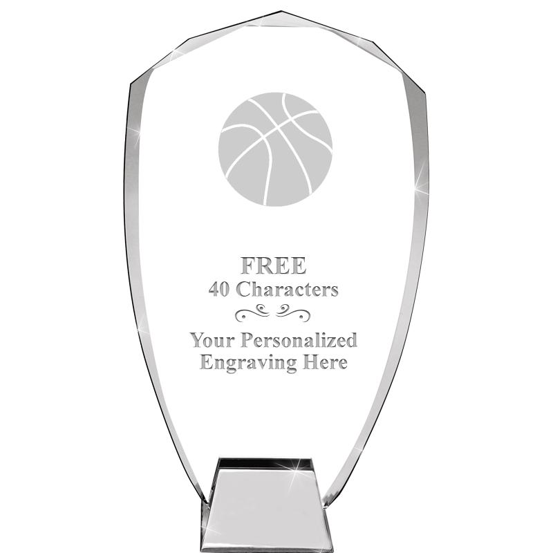 8.5" SHIELD ICONIC CRYSTAL