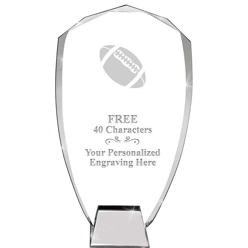 8.5" SHIELD ICONIC CRYSTAL