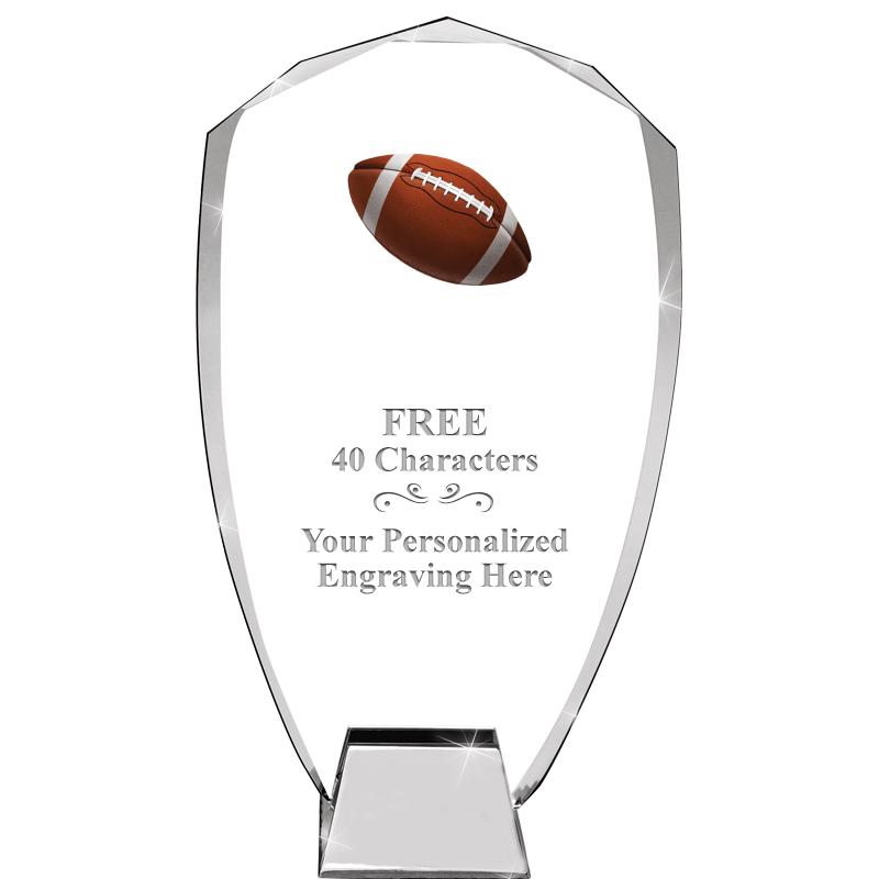 8.5" SHIELD ICONIC CRYSTAL