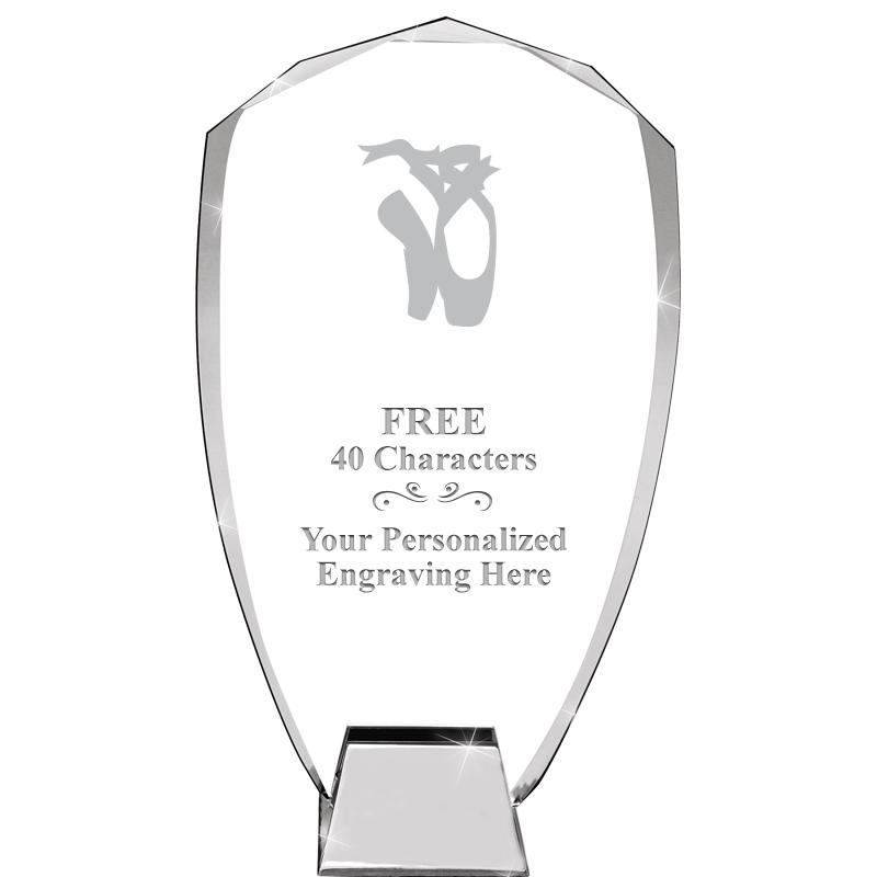 8.5" SHIELD ICONIC CRYSTAL