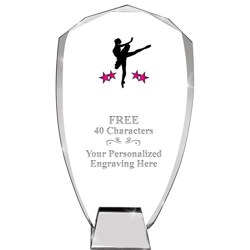 8.5" SHIELD ICONIC CRYSTAL