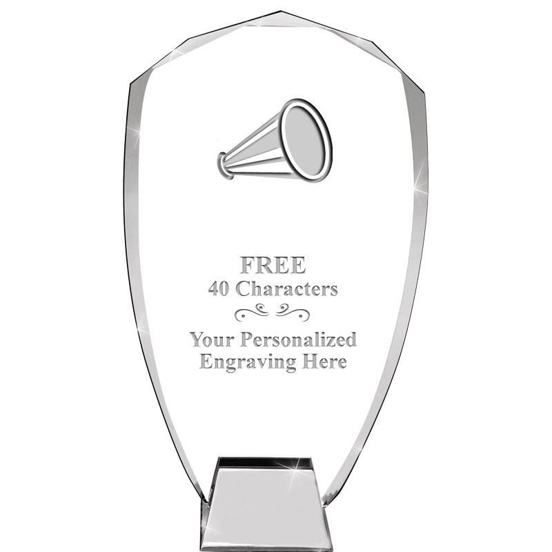 8.5" SHIELD ICONIC CRYSTAL