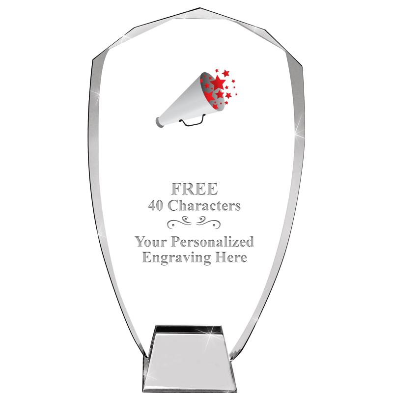 8.5" SHIELD ICONIC CRYSTAL