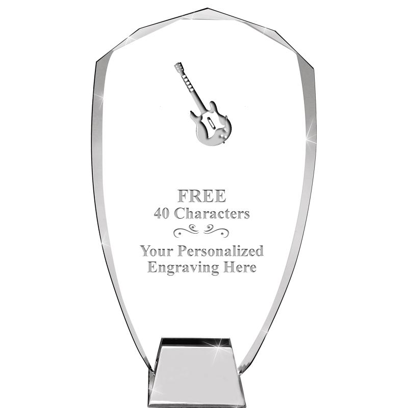 8.5" SHIELD ICONIC CRYSTAL