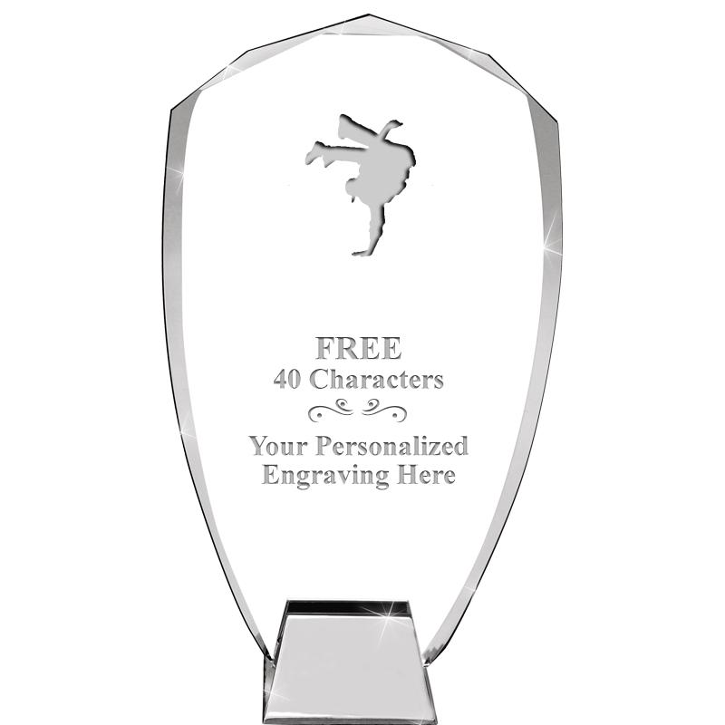 8.5" SHIELD ICONIC CRYSTAL