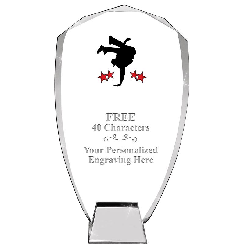 8.5" SHIELD ICONIC CRYSTAL