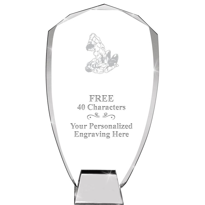 8.5" SHIELD ICONIC CRYSTAL