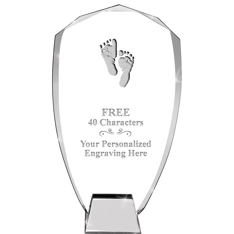 8.5" SHIELD ICONIC CRYSTAL