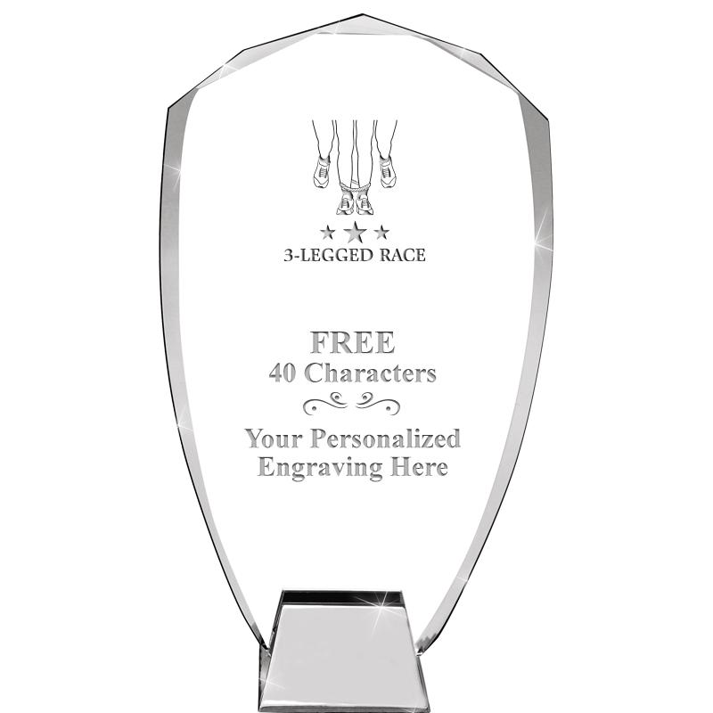 8.5" SHIELD ICONIC CRYSTAL